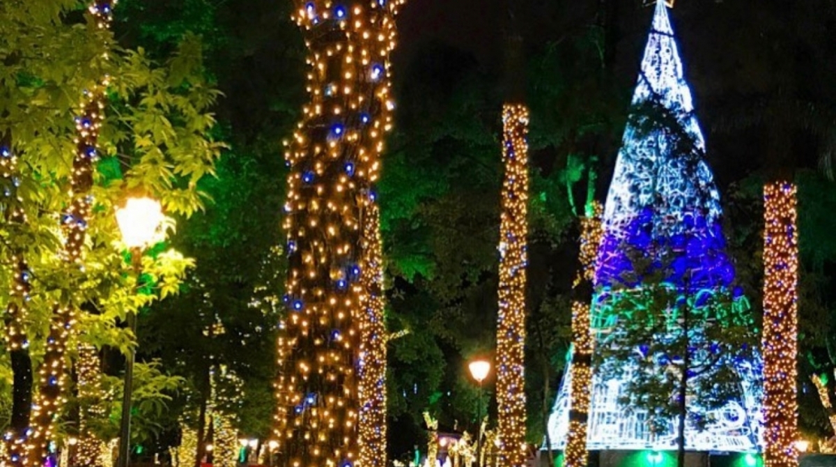 Pontos de iluminação viram alvo da ação de vândalos - Divulgação/Prefeitura de Petrópolis