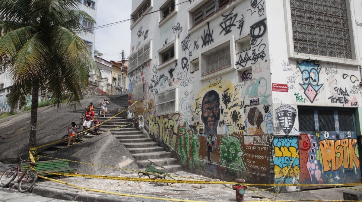 Crime aconteceu em outubro de 2018 na Pedra do Sal, Centro do Rio - Ricardo Cassiano/Agencia O Dia