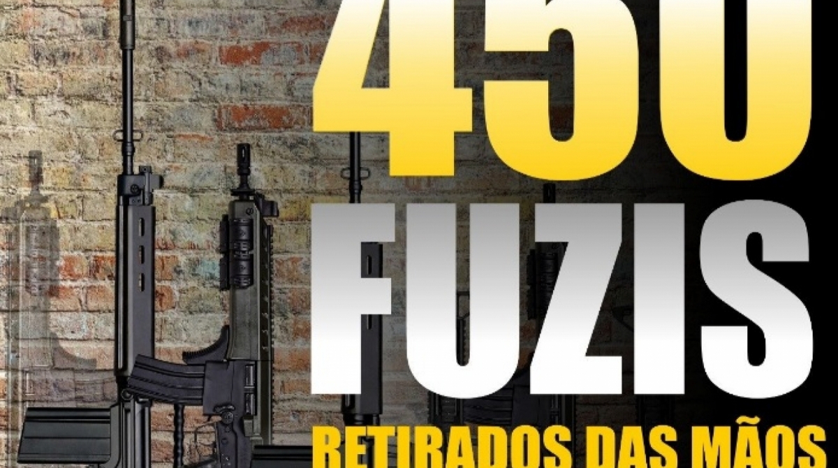 Número é de janeiro a novembro deste ano - Polícia Militar / Divulgação