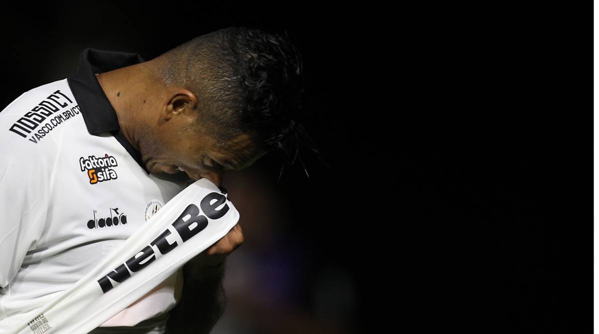 Rio de Janeiro - 14/11/2019 - Fred Guar&iacute;n do Vasco durante partida contra a equipe do Goias no estadio de Sao Januario valido pelo Campeonato Brasileiro 2019. Foto: Luciano Belford/agencia O Dia