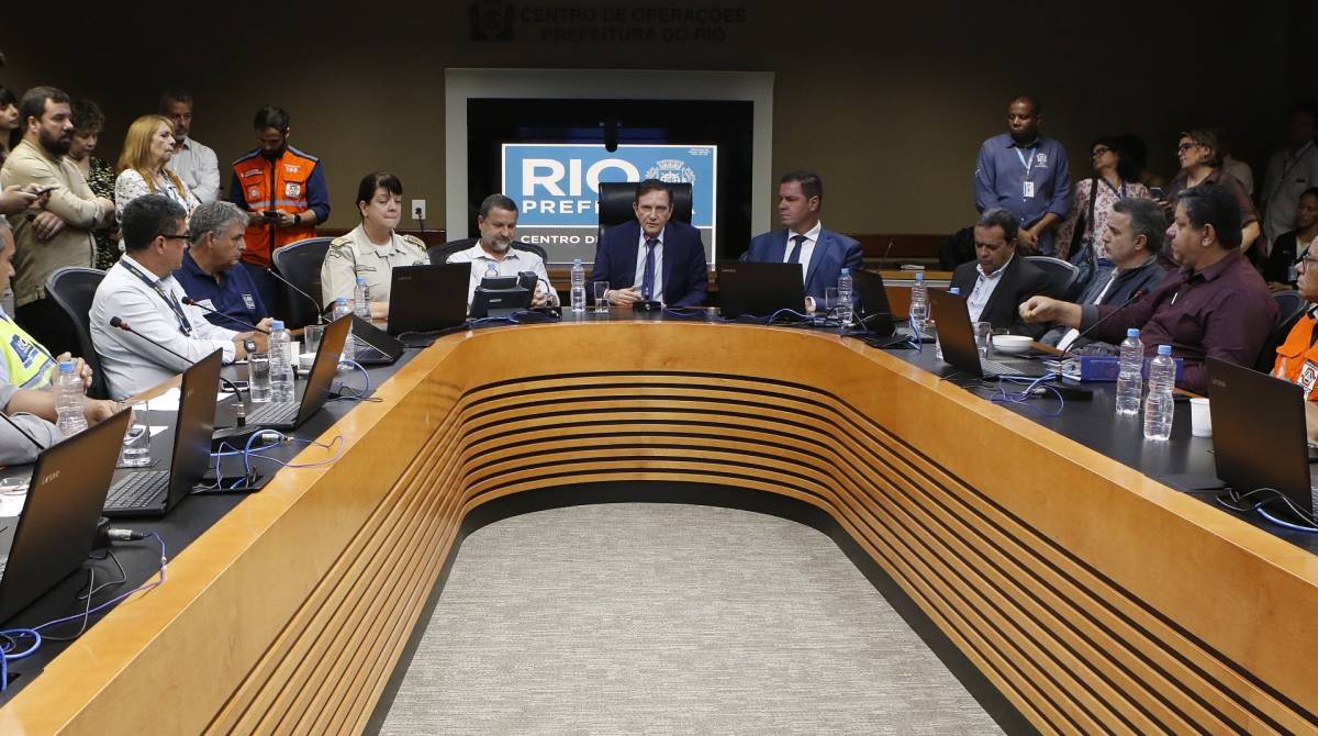 Rio de Janeiro - RJ  - 18/11/2019 - Geral - Plano Verao Prefeitura do Rio de Janeiro - Prefeitura apresentou na manha de hoje, no Centro de Opera&ccedil;oes da Prefeitura do Rio, na Cidade Nova, centro do Rio, o Plano Verao 2019/2020 -  Foto Reginaldo Pimenta / Agencia O Dia