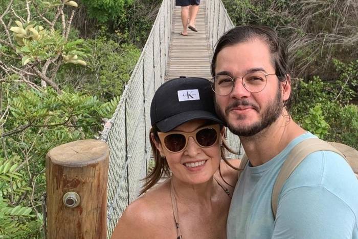 Fátima Bernardes e Túlio Gadelha - Reprodução Internet