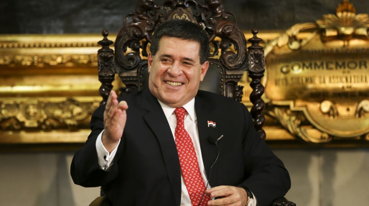 Ex-presidente do Paraguai, Horacio Cartes - Marcelo Camargo/Agência Brasil