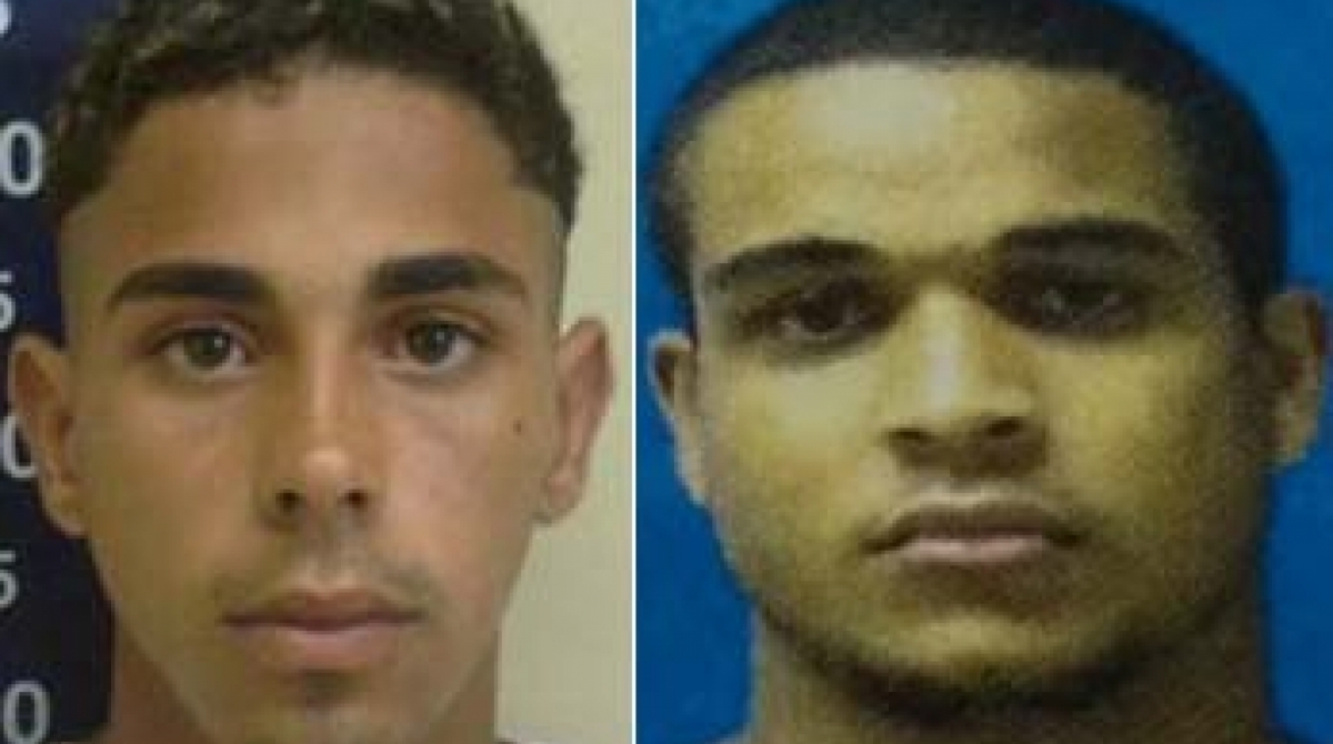 Hemerson Silveira, o 'Menor' (E), e Lindomar Gregório, o 'Babuíno' - Divulgação / Disque Denúncia