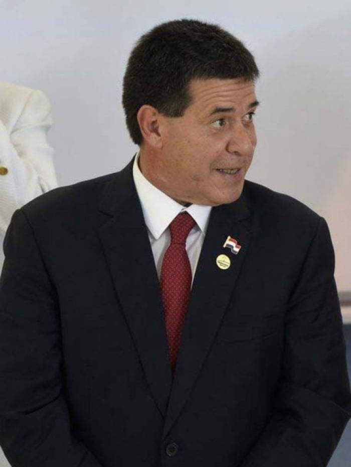 O ex-presidente do Paraguai, Horacio Cartes