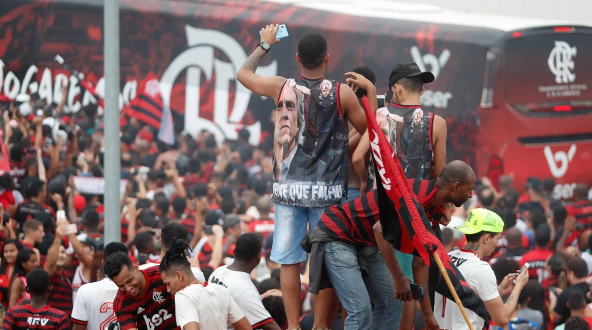 RIO, 20/11/2019, AeroFla no Aeroporto, Foto de Gilvan de Souza / Agencia O Dia