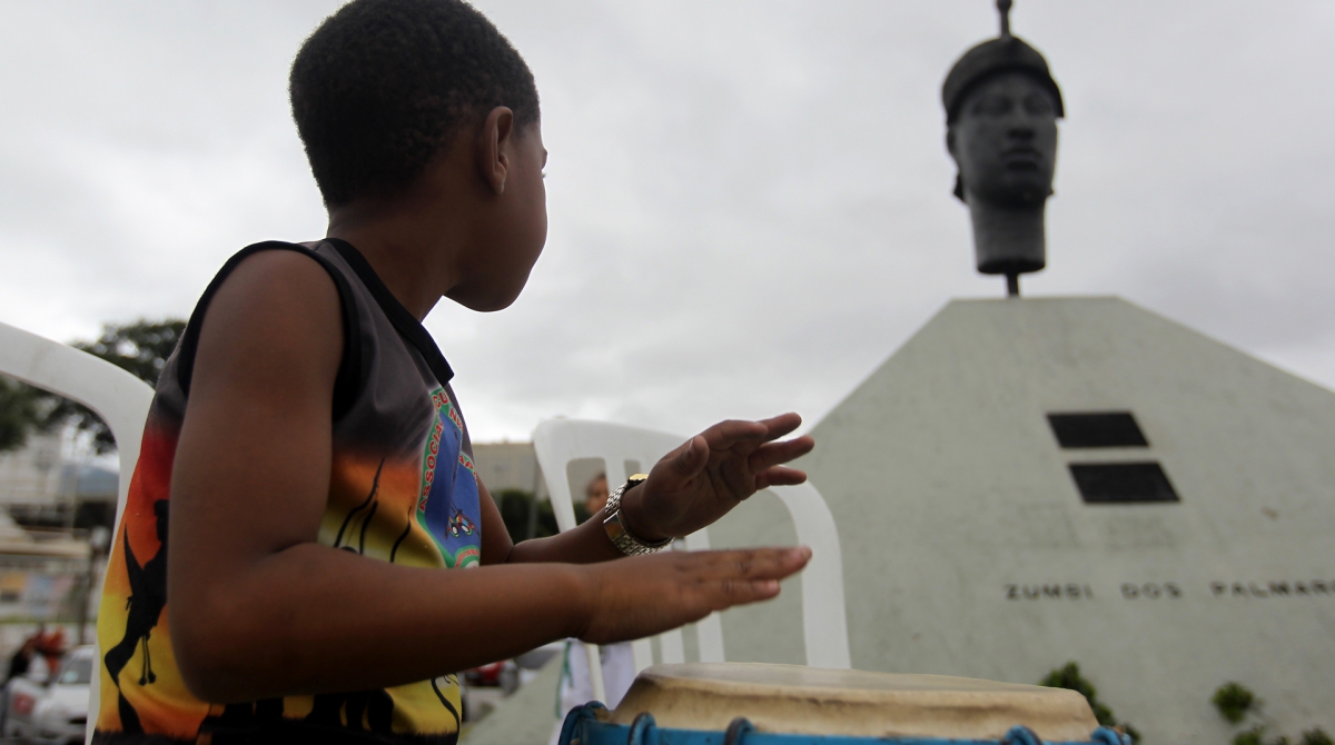 Dia da Consci&ecirc;ncia Negra tem homenagens no monumento de Zumbi dos Palmares - Luciano Belford/Ag&ecirc;ncia O Dia