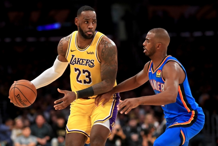 LeBron James: entre 44 indicados para defender os EUA nos Jogos - AFP