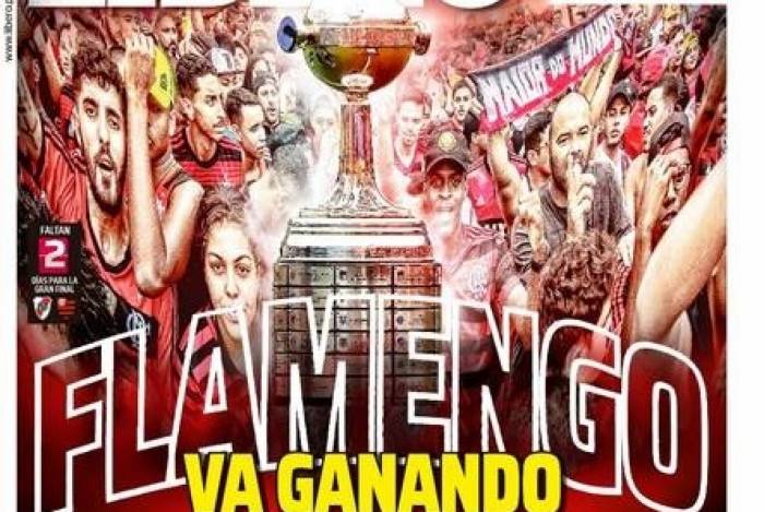 Festa da torcida do Flamengo é exaltada por jornal peruano