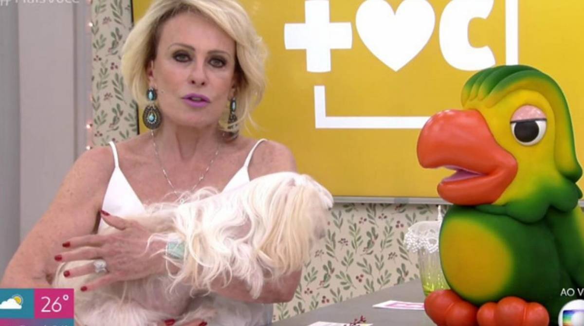 Ana Maria Braga emociona internautas ao falar sobre a cachorrinha Cristal - Reprodução / TV Globo