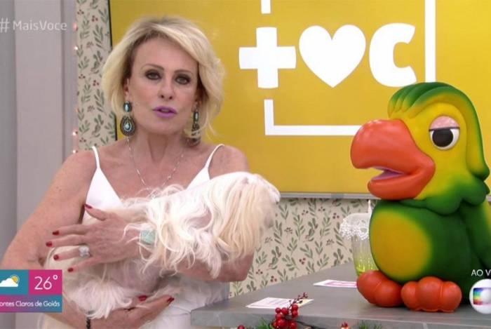 Ana Maria Braga emociona internautas ao falar sobre a cachorrinha Cristal