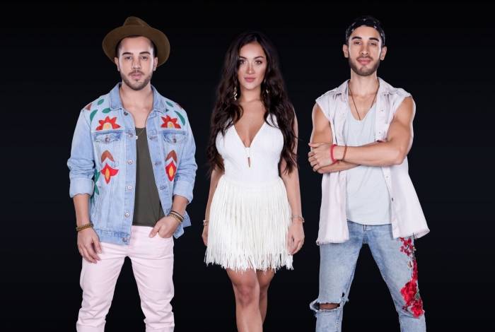 Diogo, Rodrigo e Gabi Melim - Blazer/Divulgação