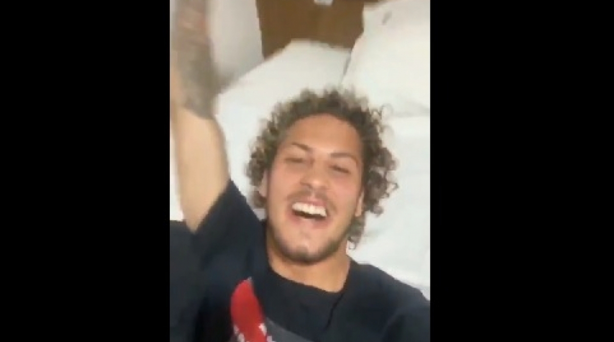 Guga foi afastado pela diretoria do Atlético-MG, após publicar um vídeo comemorando o título do Flamengo na Libertadores - Reprodução