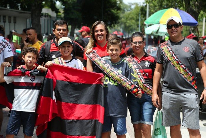 Torcedores do Flamengo tomaram as ruas do Rio