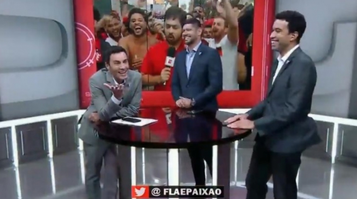 Música constrangeu apresentador da ESPN - Reprodução