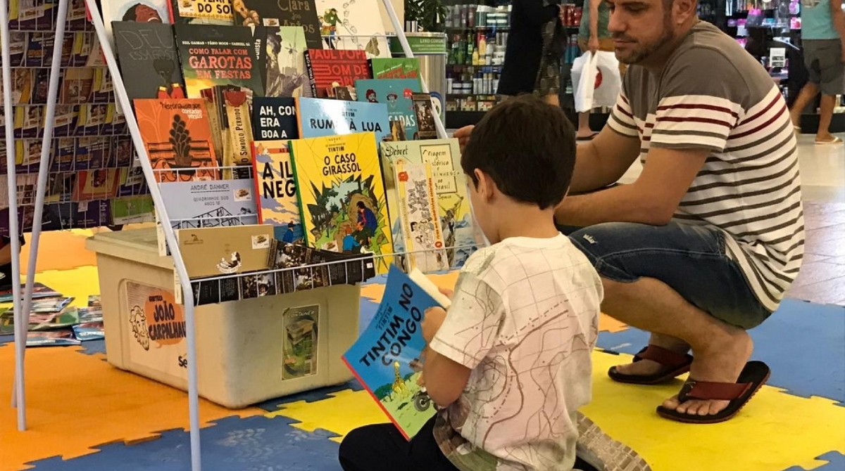 Ponto de Leitura estará no Caxias Shopping neste sábado, 30 - Divulgação