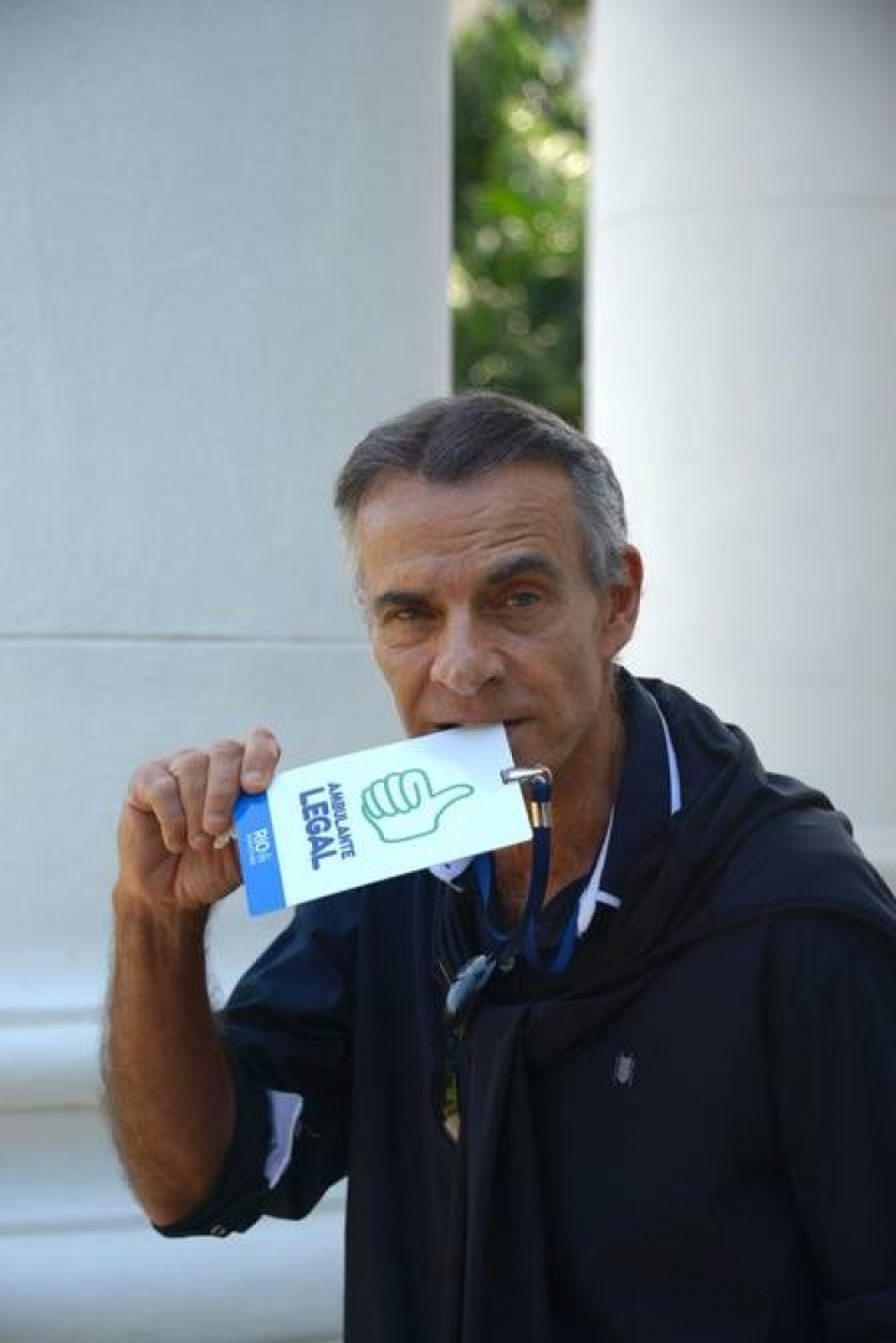 Mário Gomes consegue licença para trabalhar como ambulante