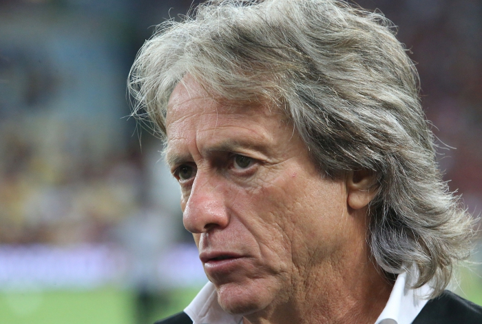 27/11/2019 - FLAMENGO X CEARA - Flamengo reencontra a torcida rubro-negra, nesta quarta-feira, no Maracana, pela 35a rodada do Brasileirao. Na foto o Jorge Jesus, tecnico do Flamengo.  Foto: Daniel Castelo Branco / Agencia O Dia