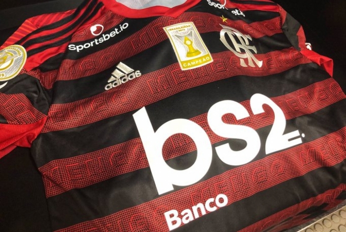 Flamengo terá patch de campeão brasileiro para partida contra o Ceará