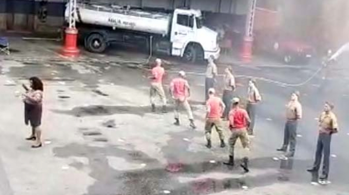 Gravação aconteceu no domingo - Reprodução / Internet