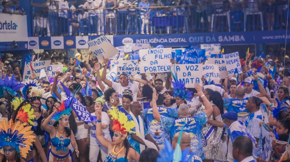 Quadra da Portela, em Madureira, vai receber encontro de torcidas do carnaval - Divulgação