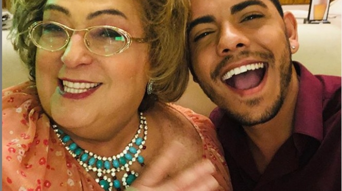 Mamma e Lukas Caprezzi - Reprodução/Instagram