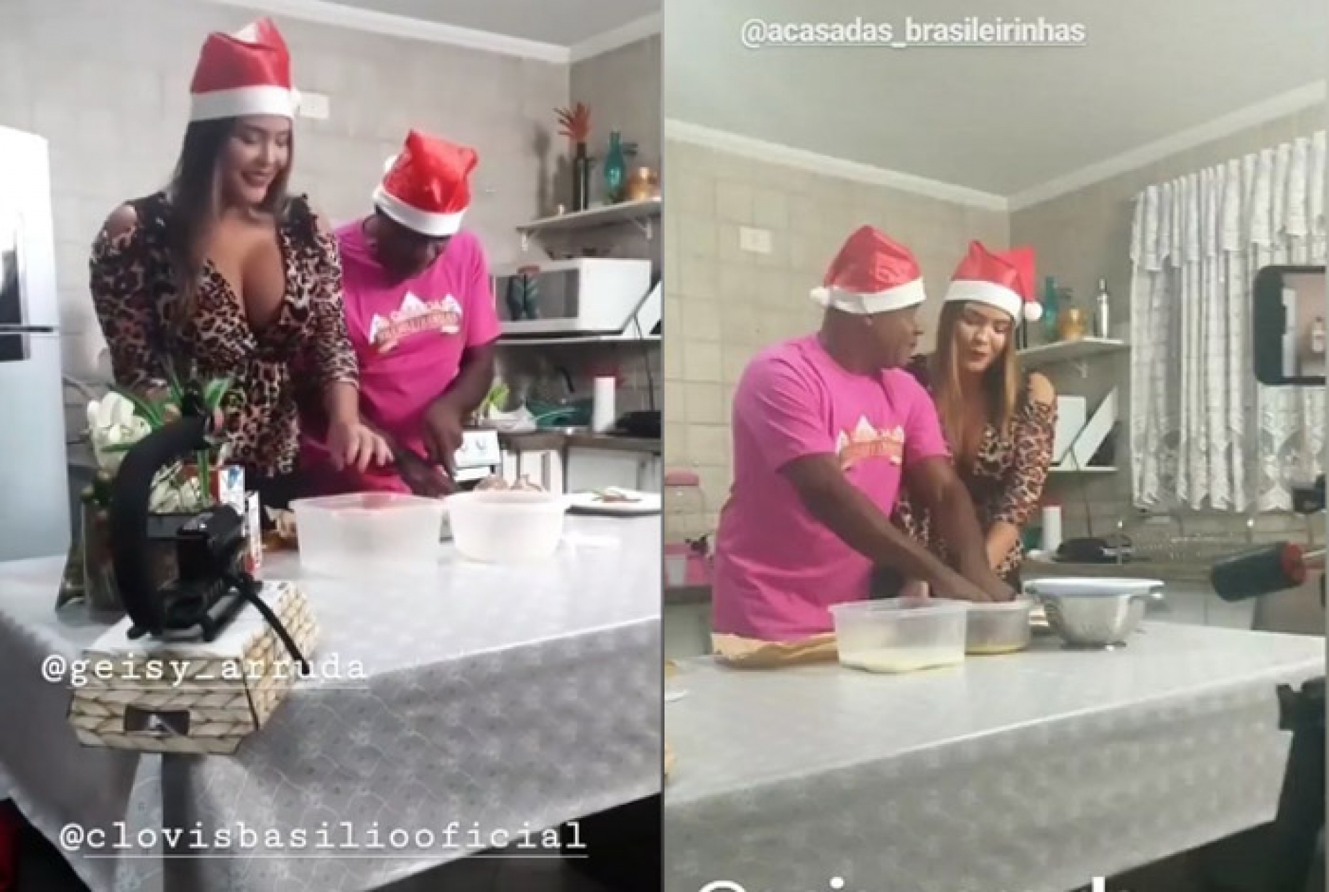 Geisy Arruda e Kid Bengala fazem rabanadas na casa das Brasileirinhas  Jornal MEIA HORA - Celebridades e TV