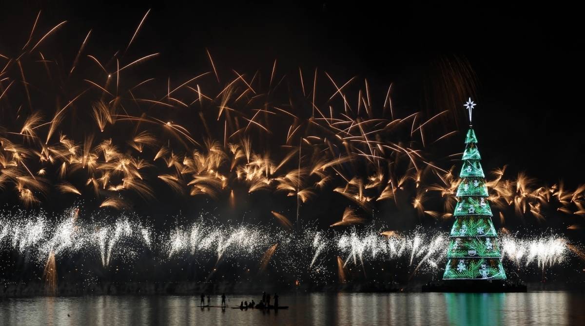 AtraÃ§Ã£o contarÃ¡ com show de luzes, fogos e mÃºsica sincronizada  - DivulgaÃ§Ã£o/Ãrvore do Rio