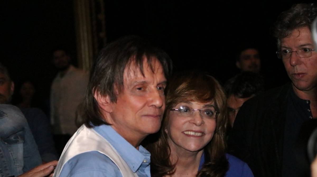 Roberto Carlos e Glória Perez