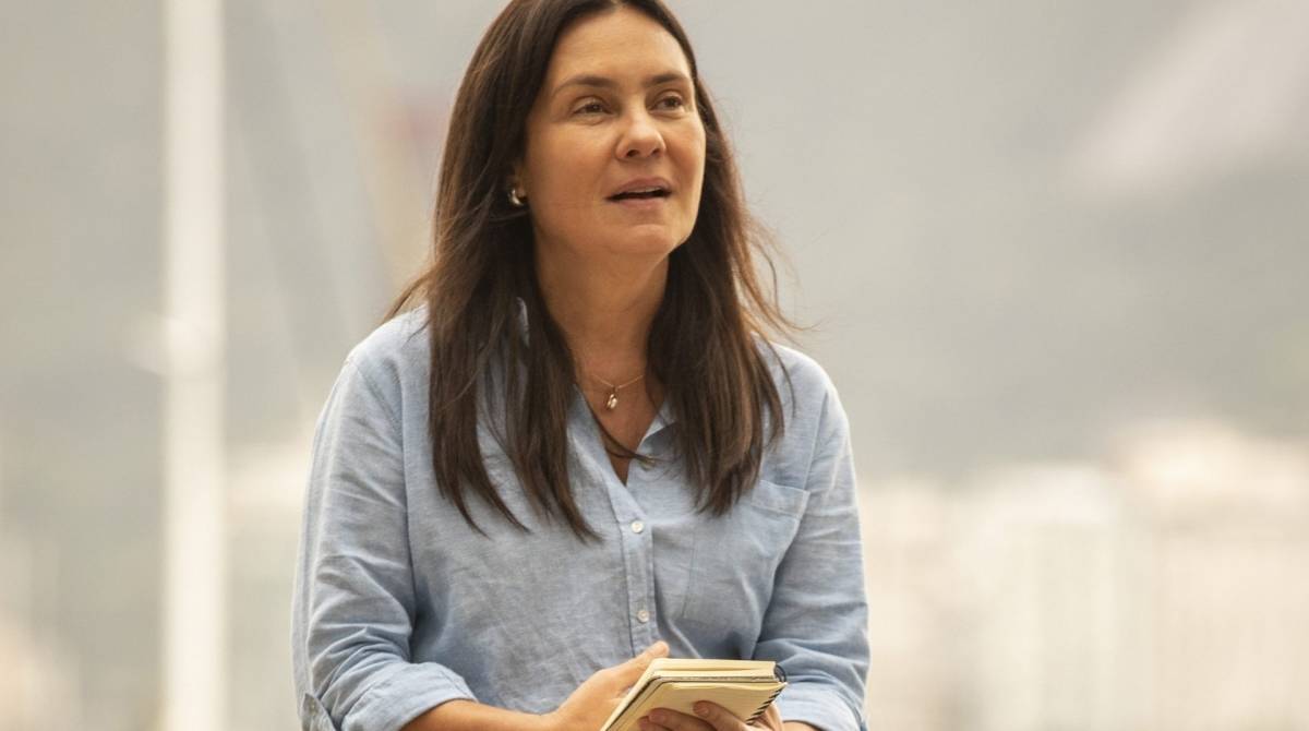 Thelma (Adriana Esteves) em Amor de MÃÂ£e - Divulgação