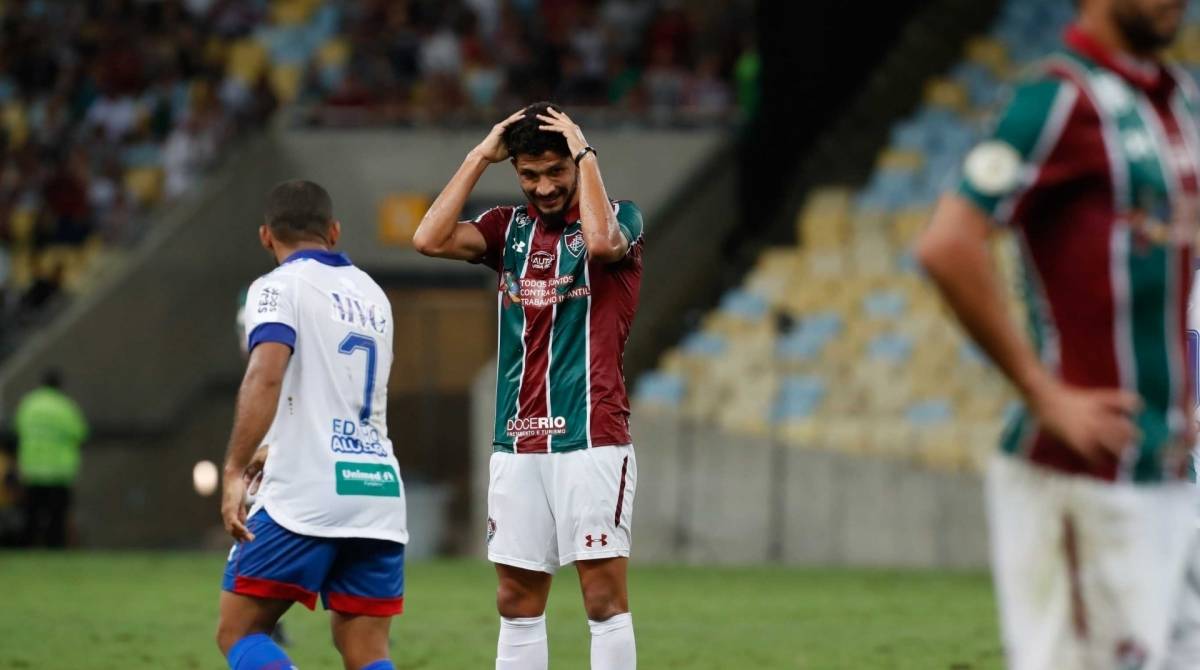 Rio, 04/12/2019, Campeonato Brasileiro 37 rodada jogo entre Fluminense x Fortaleza, foto de Gilvan de Souza / Agencia o Dia
