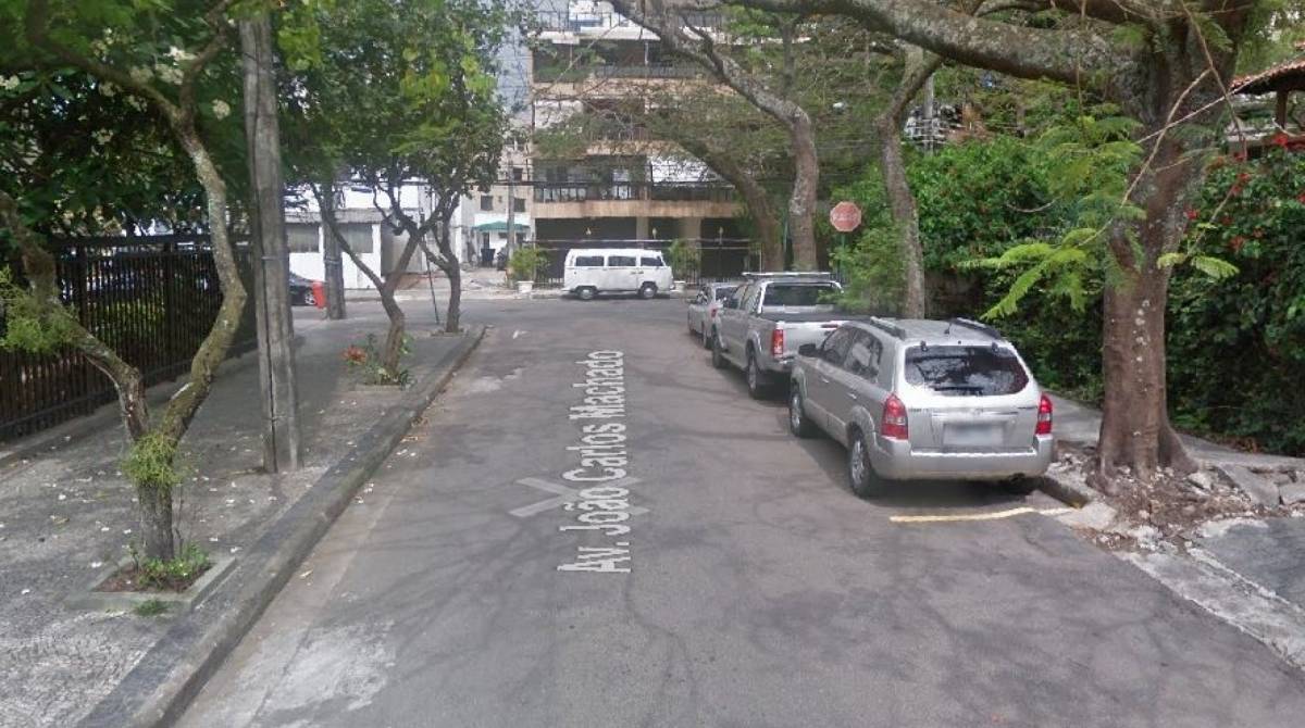 Incêndio aconteceu por volta de 8h20 - Reprodução/Google Street View