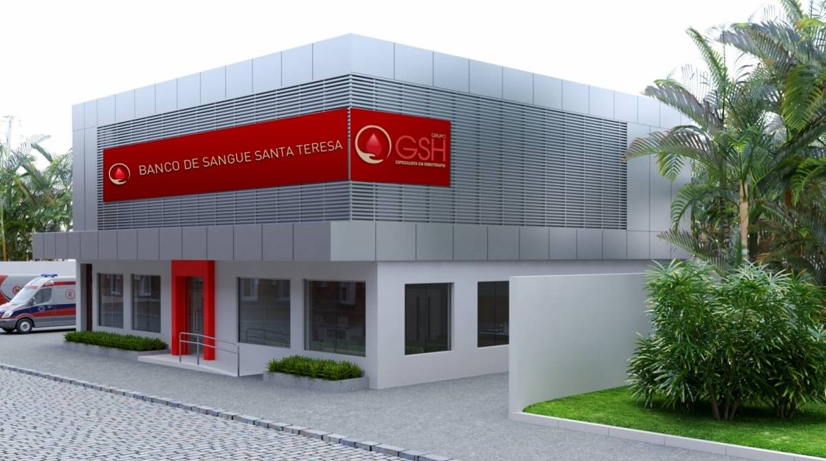 O novo endereço vai trazer mais conforto e praticidade aos doadores - Divulgação/Banco de Sangue Santa Teresa