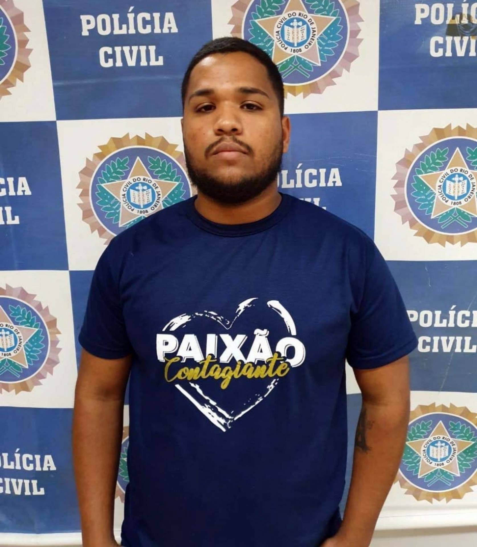 Alexandre Ageu Barbosa Júnior foi preso em flagrante - Divulgação / Polícia Civil