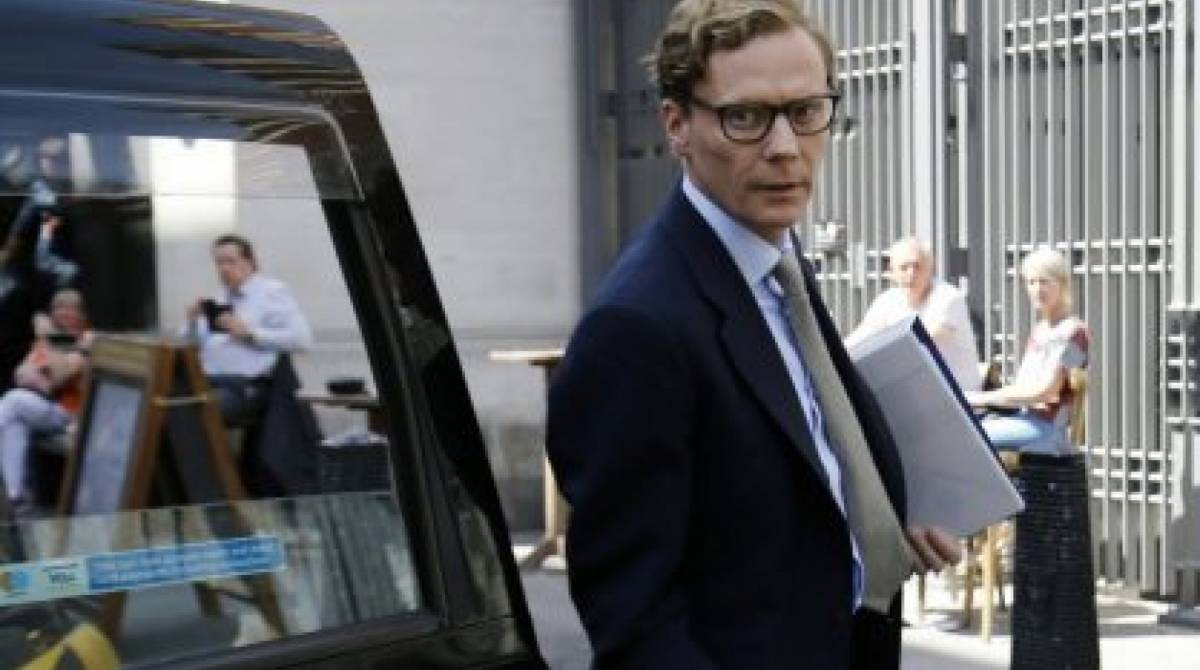 Alexander Nix, ex-diretor-executivo da Cambridge Analytica, em 2018 - AFP