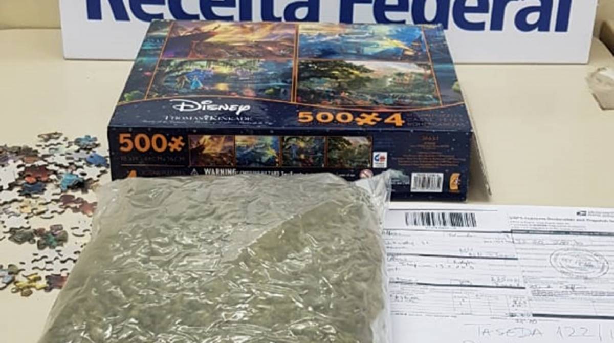 Receita Federal apreende haxixe, skunk, ecstasy, MDMA e maconha líquida no Aeroporto do Galeão - Divulgação / Receita Federal 