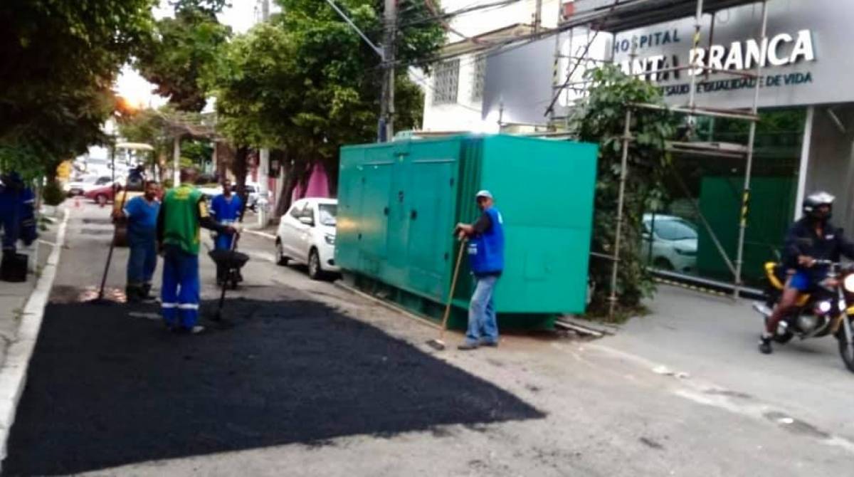 Duque de Caxias faz melhorias nos bairros - Divulgação
