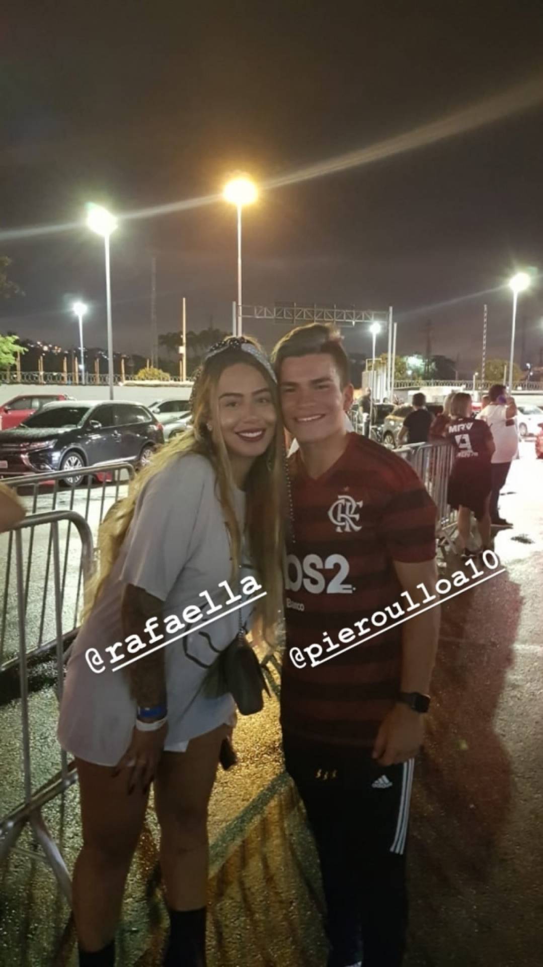 Promessa equatoriana, Piero Ulloa acompanhou a goleada do Flamengo sobre o Avaí, no Maracanã