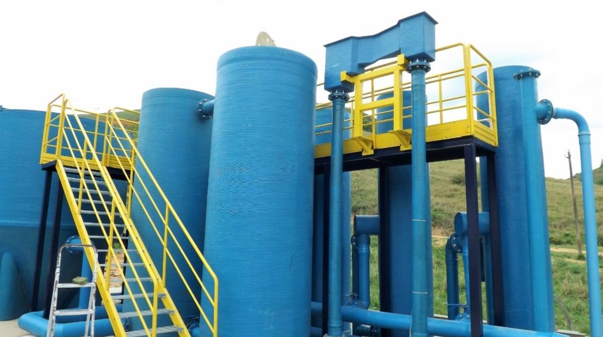 Com investimento de aproximadamente R$ 2 milhões, o Saaetri construiu uma nova Estação de Tratamento de Água