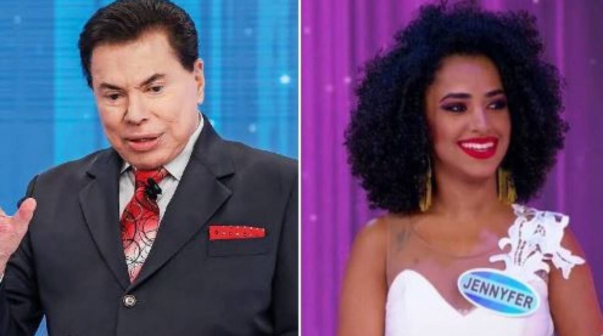 Silvio Santos n&atilde;o gosta de resultado do p&uacute;blico e entrega pr&ecirc;mio para participante branca - Reprodução