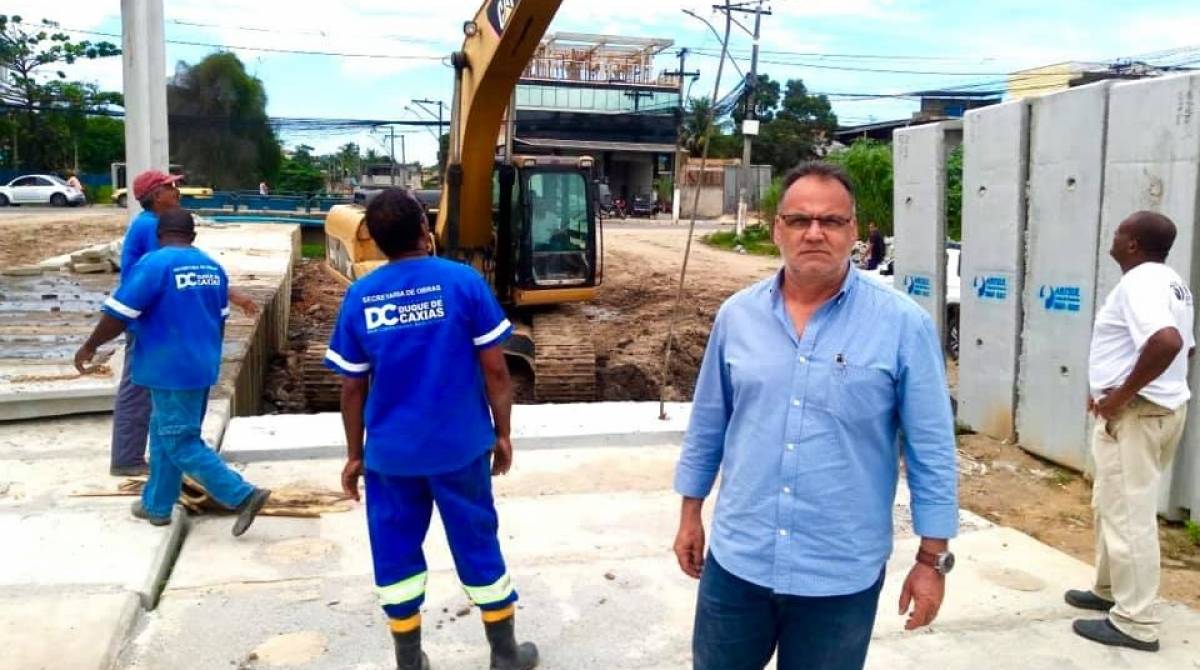 Secretário de Obras de Duque de Caxias, João Carlos Grilo