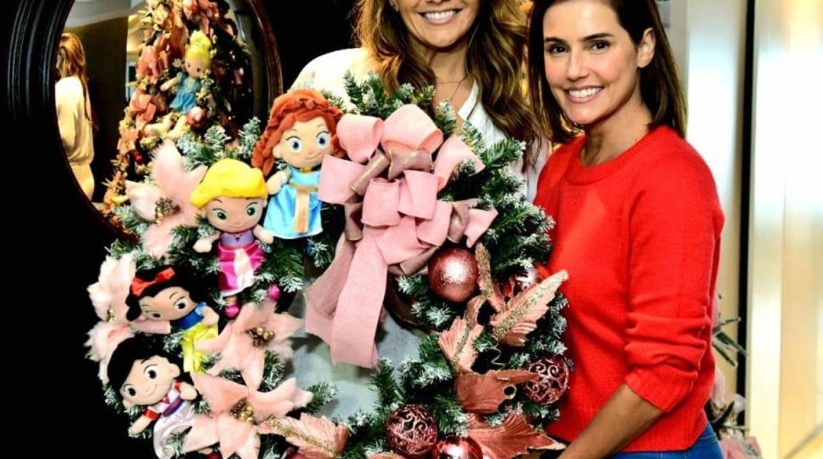 Vivian Festas e Deborah Secco