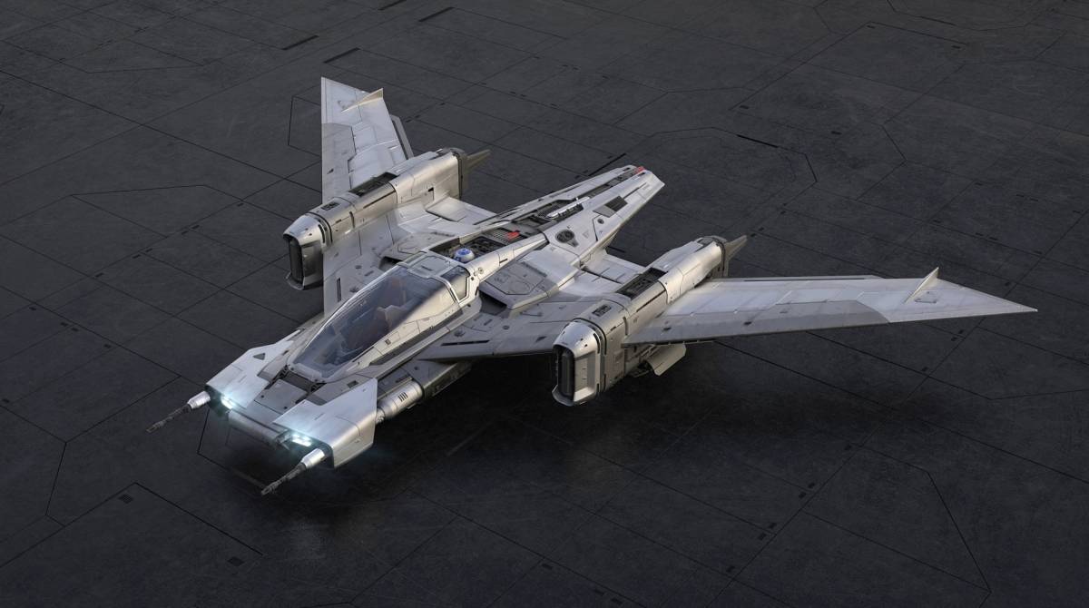 Porsche desenvolve nave para o mundo de Star Wars - Reprodução do Twitter