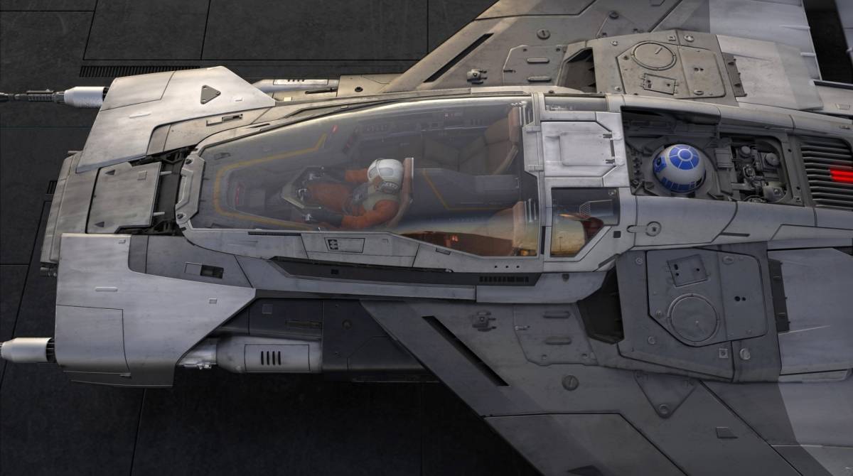 Porsche desenvolve nave para o mundo de Star Wars