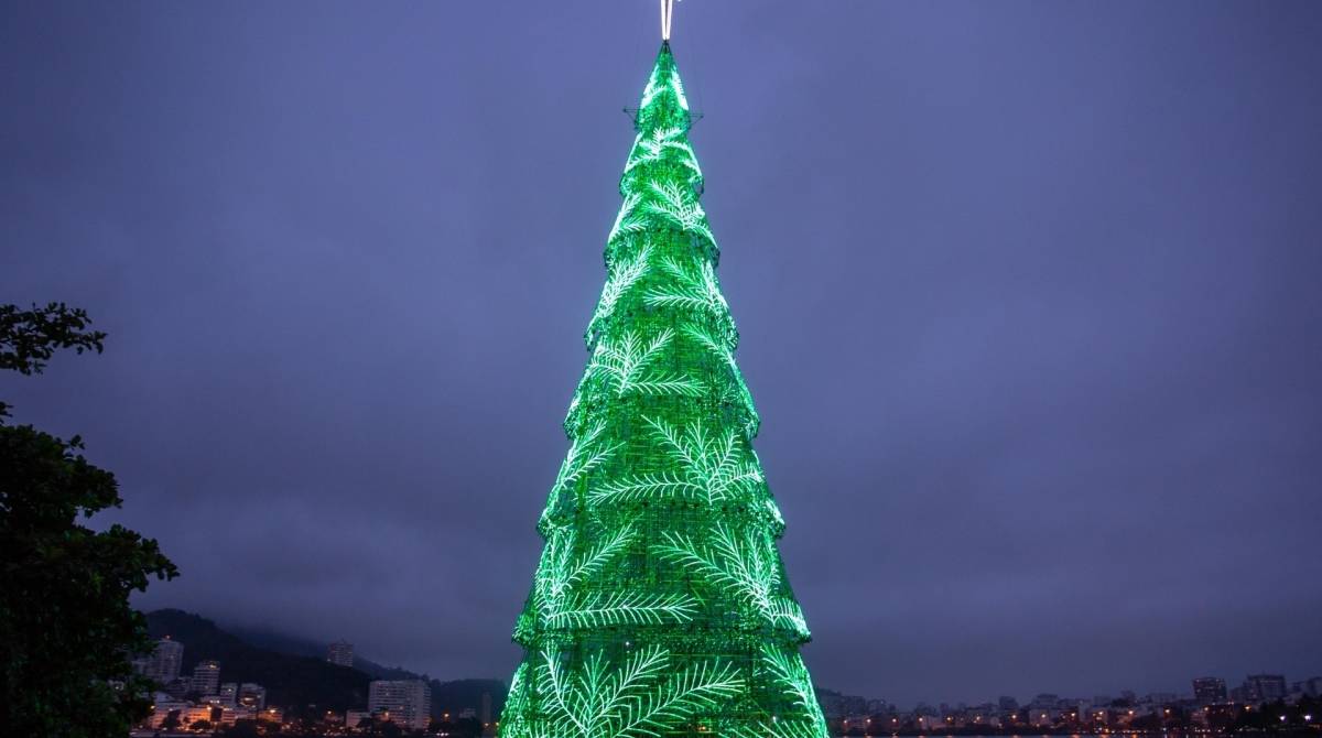 Tudo pronto para a inauguração da Árvore de Natal da Lagoa | Rio de Janeiro  | O Dia