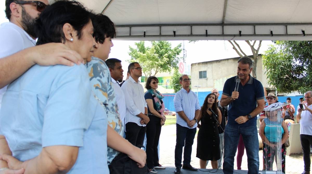O prefeito Rogerio Lisboa lembrou que Marcelo Yuka foi um músico talentoso e um exemplo de superação