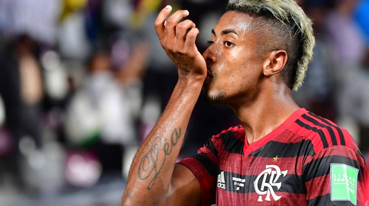 Bruno Henrique: um dos maiores destaques do Fla em 2019 - AFP