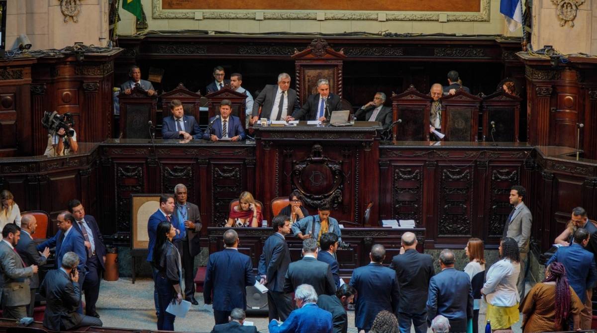 Deputados da Alerj votam projeto nesta quarta-feira - Thiago Lontra / Alerj