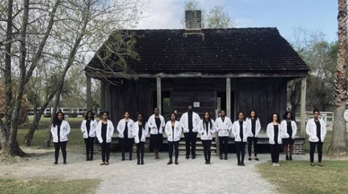 Estudantes negros escolheram a fazenda como forma de destacar vitórias frente à história de seus ancestrais - Reprodução/Instagram