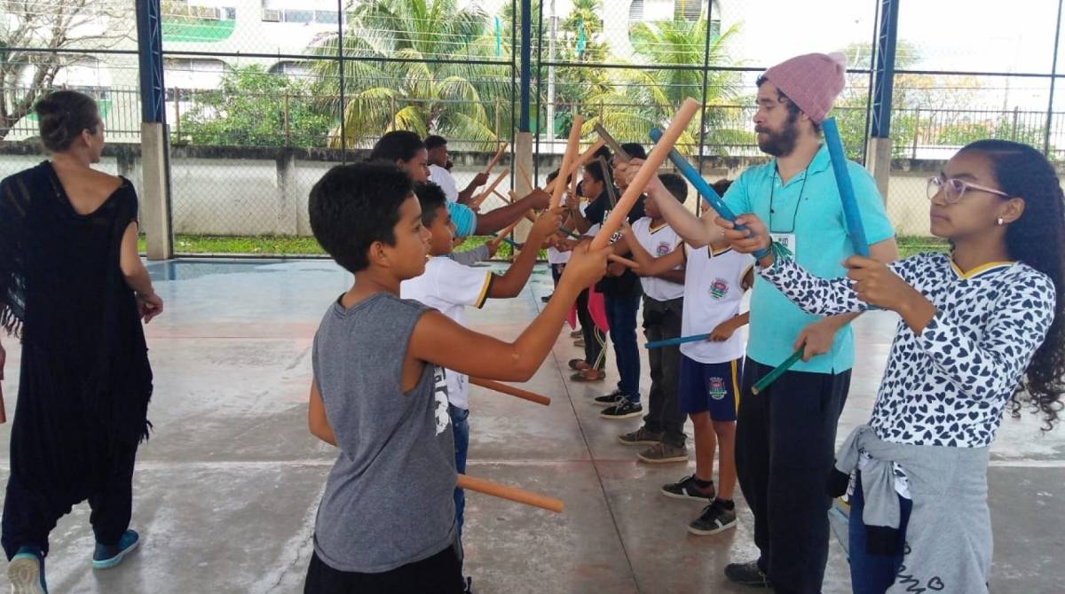Oficinas foram realizadas durante o ano